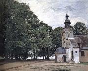 La Chapelle de Notre-Dame de Grace,Honfleur, Claude Monet